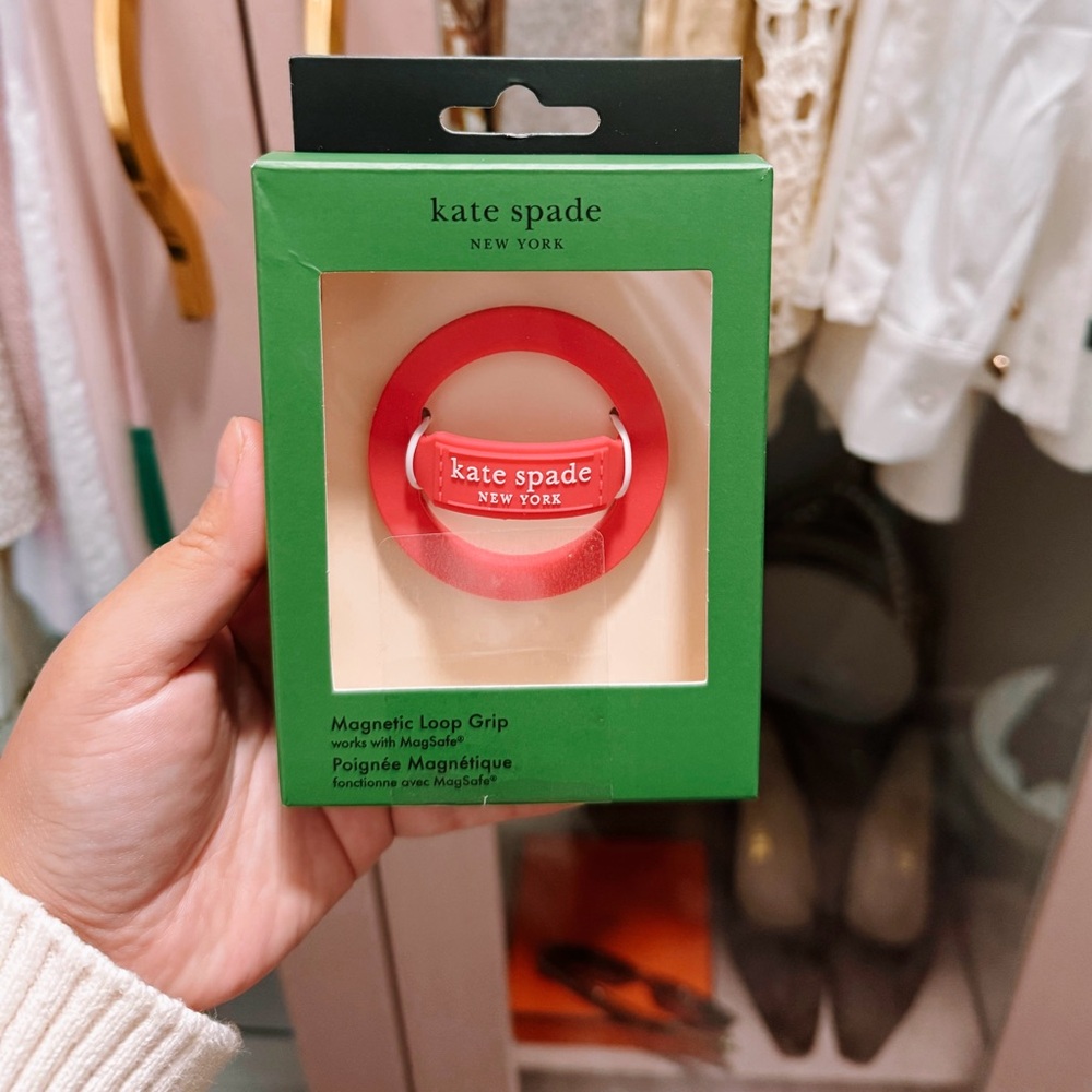 Kate spade magnetic phone ring!